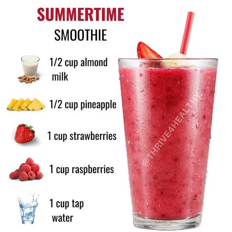 Recipes Plant Based, Fun Drink Recipe, Resep Smoothie, Fruit Smoothie Recipes Healthy, Vegan Recipes Plant Based, Easy Healthy Smoothies, Smoothie Recipes Healthy Breakfast, Smoothie Drink Recipes, Refreshing Drinks Recipes