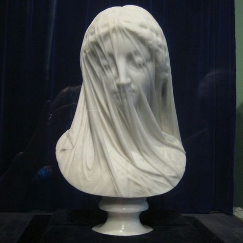 Looking at Bernini sculptures because why not - a veil rendered in *marble* should be impossible, and yet... The Veiled Virgin, Bernini Sculpture, Lorenzo Bernini, Classic Sculpture, Ghost In The Machine, Marble Sculpture, Sculptures & Statues, Art And Architecture, Sculptor