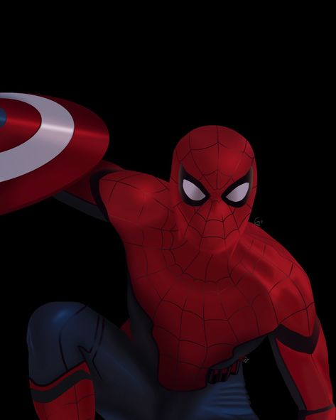 Spider-Man spiderman wallpaper peter parker mcu marvel captain america shield Captain America Wallpaper Laptop, Spider Man With Captain America Shield, Captain America Pc Wallpaper, Medieval Captain America, Captain America Shield Aesthetic, Captain America Shield, Mcu Marvel, Marvel Captain America, Peter Parker