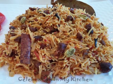 Goan Food, Goan Recipes, Indian Rice, Rice Dish, Rice Dishes, Sausages, My Kitchen, Pad Thai, Goa