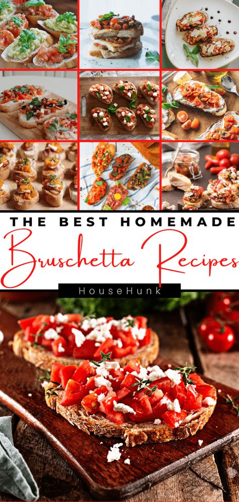 Bruchetta Bread Party Appetizers, Sundried Tomato Bruschetta, Bruchetta Ideas, Different Bruschetta Ideas, Home Made Bruschetta, Bruschetta Toast Recipe, Bruschetta Appetizer Party Ideas, Bruschetta Appetizers Appetizer Ideas, Bruchetta Board Recipe