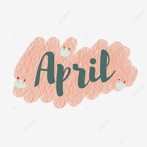 April Lettering, Month Lettering, April Design, April Wallpaper, April April, Easter Backgrounds, Respiratory Therapy, Beautiful Lettering, Map Background