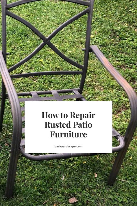 Redo Outdoor Furniture, Refinished Patio Furniture, Painting Metal Outdoor Furniture, Cleaning Patio Furniture, Patio Chairs Makeover, Painting Patio Furniture, Boho Homes, Outdoor Furniture Makeover, Metal Patio Chairs