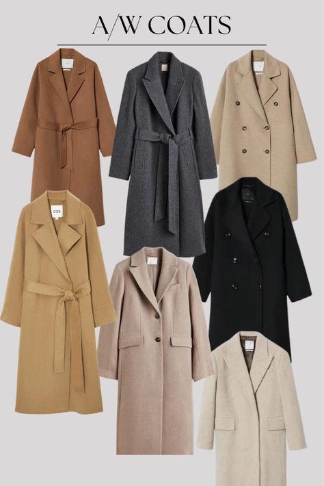 DOUBLE-FACED WOOL BELTED COAT - … curated on LTK Womens Wool Coats Winter, Women’s Wool Coat, Belted Wool Coat, Trendy Double-breasted Winter Wool Coat, Double-breasted Belted Wool Coat For Work, Double-breasted Belted Wool Coat, Elegant Double-breasted Belted Wool Coat, Chic Brown Double-breasted Wool Coat, Long Wool Coat Women