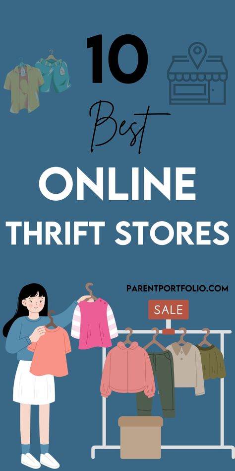 Shop sustainably and save with our guide to the 10 best online thrift stores. Find unique, affordable fashion from the comfort of your home and make eco-friendly choices. Cheapest Clothing Websites, Thrift Online Shop, Best Online Thrift Stores, Best Thrift Stores, Best Shopping Websites, Online Thrift Shop, Cheap Shopping Sites, Thrift Store Fashion, Cheap Online Clothing Stores