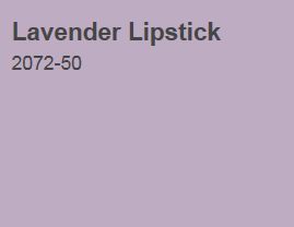 Lavender Lipstick, Benjamin Moore paints | #TreetopiaDreamTree Benjamin Moore Lavender, Lavender Paint Colors, Girls Bedroom Ideas Shared, Lavender Lipstick, Sunset House, Lavender Paint, Ghost Of Christmas Past, Living Ideas, Big Girl Rooms