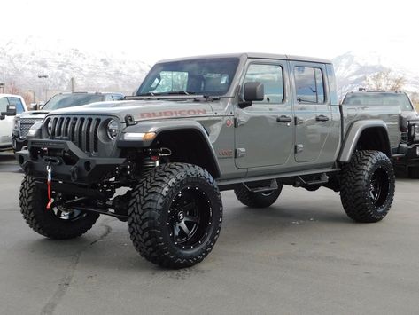 Jeep Wrangler Lifted, Jeep Pickup Truck, Used Jeep, Lifted Jeep, Old Pickup Trucks, Jeep Pickup, Dream Cars Jeep, Custom Jeep, Jeep Rubicon