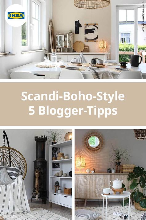 5 Tipps für den Scandi-Boho-Style - IKEA Deutschland Scandinavian Interior Ikea, Scandi Boho Interior Design, Ikea Boho Living Room, Ikea Scandinavian Style, Scandinavian Bohemian Interior, Boho Scandinavian Living Room, Ikea Boho, Scandi Boho Living Room, Scandi Boho Interior