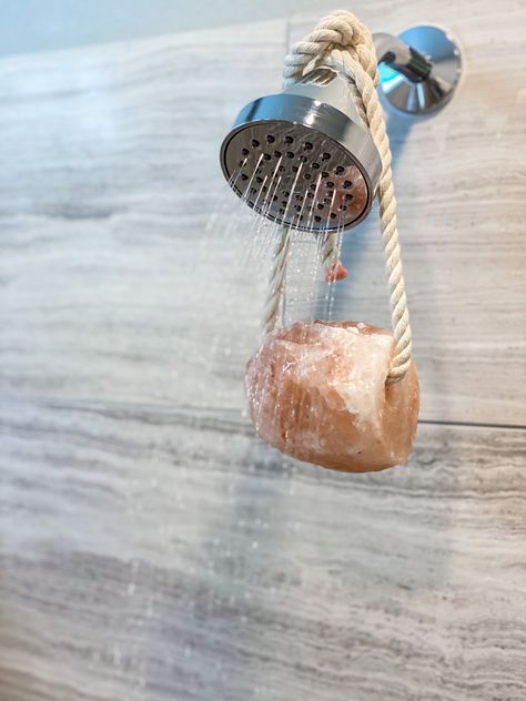 Rocks Detox Rock Shower, Salt Rock, Salt Room, Salt Lamp, Rock Salt, Bath Salt, Himalayan Salt, Humble Abode, The Ranch