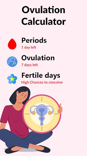 Ovulation calculator for pregnancy, ovulation tracker get pregnant & fertility Free Period Tracker, Period Tracker App, Fertility Day, Ovulation Calendar, Ovulation Calculator, Ovulation Tracking, Fertility Tracker, How To Conceive, Chances Of Pregnancy