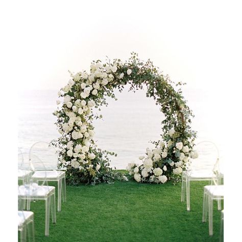 Halo Arch Rustic Wedding Decorations, Wedding Altars, Wedding Ceremony Backdrop, Wedding Ceremony Flowers, Ceremony Arch, Ceremony Flowers, Ceremony Backdrop, Floral Arch, Wedding Aisle