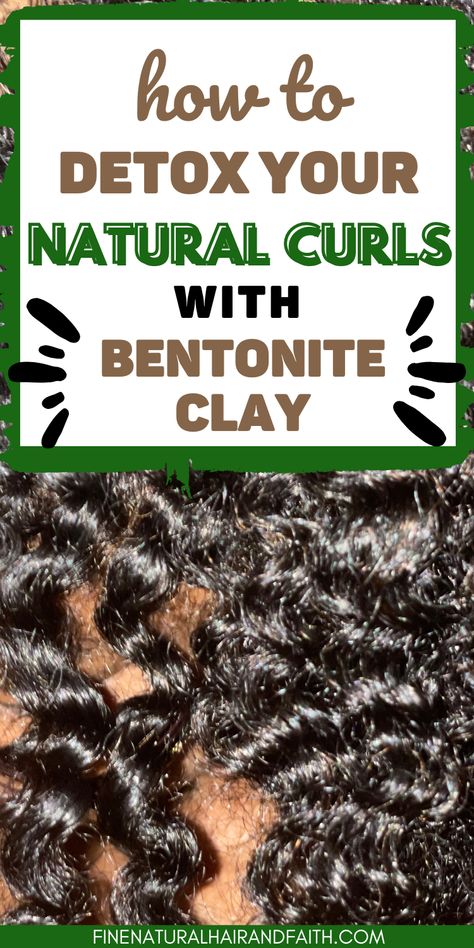 bentonite clay mask benefits natural hair Bentonite Hair Mask, Aztec Clay Hair Mask Recipe, Bentonite Clay Hair Mask 4c Hair, Natural Hair Mask For Curly Hair, Aztec Clay Hair Mask, Bentonite Clay Hair Mask Recipes, Aztec Clay Mask Hair, Diy Curly Hair Mask, Bentonite Clay Uses