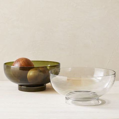 Decorative Trays & Bowls | West Elm West Elm Kids, Stone Coffee Table, Glass Centerpieces, Square Tray, Clear Glass Vases, Centerpiece Bowl, Pottery Barn Teen, Simplest Form, Mellow Yellow