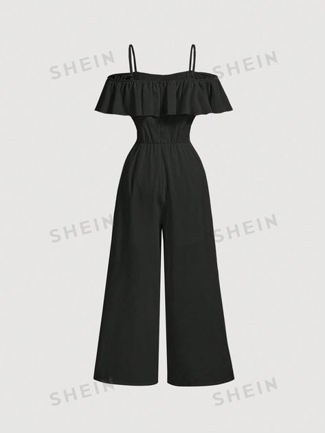 SHEIN USA Jampsoute Outfits, Jamsuits Long, Shein Stuff, Shein Jumpsuit, Trendy Jumpsuit, Jumpsuit Outfit, Shein Dress, Long Legs, Ducks