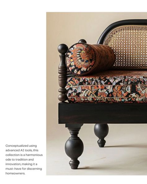 🌟 Introducing Charcoal Charisma: Where Elegance Meets Innovation 🌟 Discover our latest bedroom collection, masterfully blending traditional Indian craftsmanship with modern design. Each piece, from robust bedposts to intricately woven cane chairs, showcases the artistry and innovation that define our unique aesthetic. Why You'll Love This Collection: Timeless Craftsmanship: Durable, detailed, and designed for comfort. Modern Techniques: Developed with advanced AI, ensuring a perfect fusion... Cane Chairs, Cane Chair, Bedroom Collection, Unique Aesthetic, Traditional Indian, Blending, Modern Design, Bedroom, Design