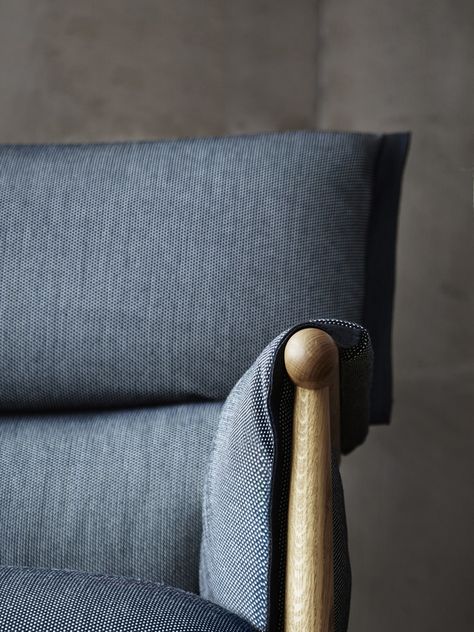 null Blue Lounge Chair, Kaare Klint, Blue Lounge, Carl Hansen & Son, Trendy Furniture, Carl Hansen, Lounge Chair Design, The Embrace, Home Decor Signs