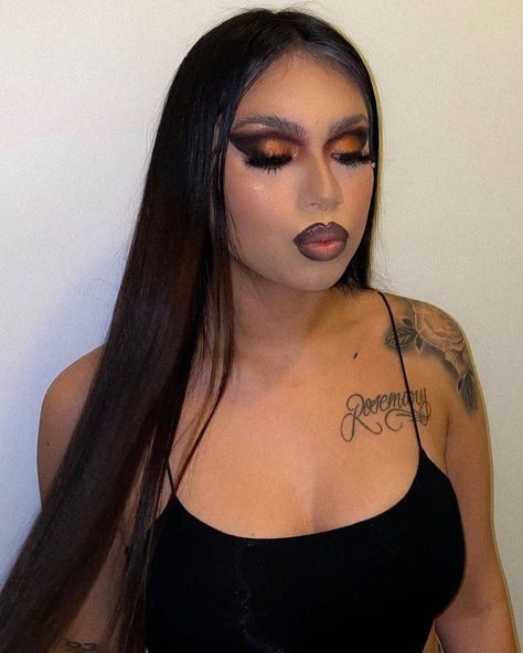 Selena Ruiz on Instagram: “makeup for fun on the homegirl @kriminally.divine 🖤 i love putting my friends in full glam when i realize i’ve never seen them in it 😍” Full Glam, Instagram Makeup, Makeup, On Instagram, I Love, Quick Saves, Instagram, Make Up