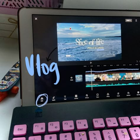 Editing a new #vlog for my channel. Stay tuned for the latest . #Vlog_Aesthetic_Vision_Board #Vlogging_Content_Ideas #Vlogging_Aesthetic_Background #Youtube_Channel_Editing Vlogging Aesthetic Background, Ipad Editing Aesthetic, Vlog Editing Aesthetic, Youtube Vlog Aesthetic, Vlog Ideas Aesthetic, Youtube Inspo Aesthetic, Vlog Editing Ideas, Youtuber Aesthetic Life, Youtube Editing Aesthetic