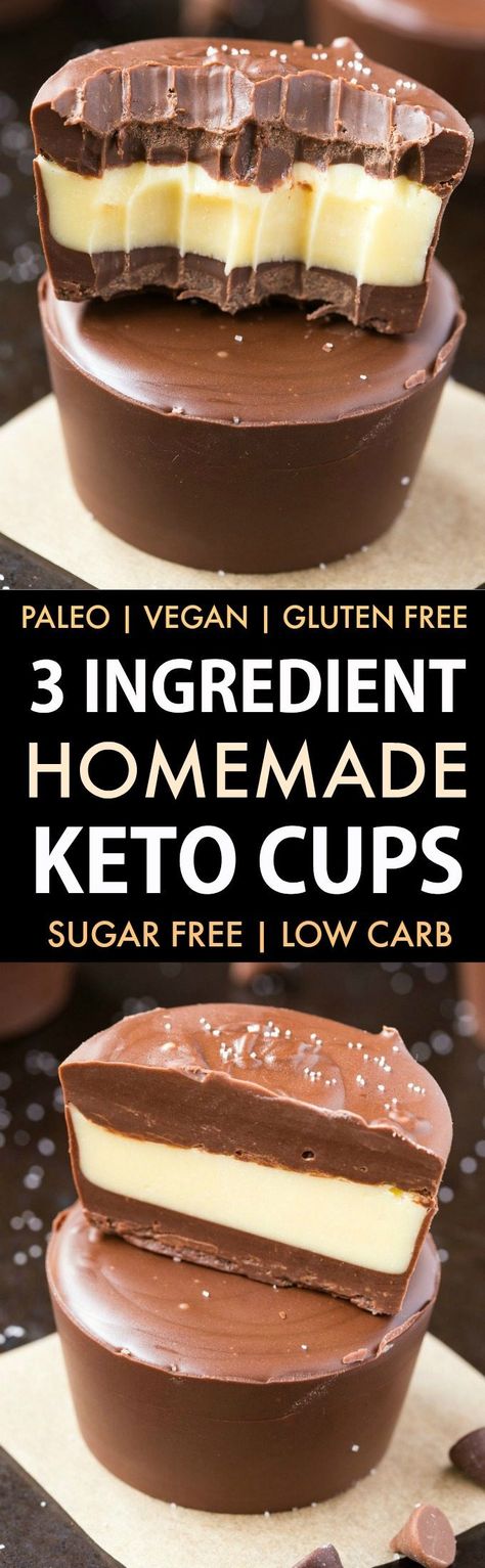 Keto Chocolate Coconut, Keto Cups, Low Carb Dairy Free, Weight Watcher Desserts, Coconut Cups, Desserts Keto, Sugar Free Candy, Sugar Free Low Carb, Low Carb Diets