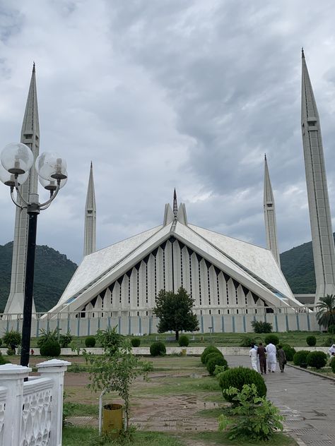 Shah Faisal Mosque Shah Faisal Mosque, Faisal Mosque, Beautiful Masjid, Taj Mahal, Pakistan, Around The Worlds, Building, Photography, Travel