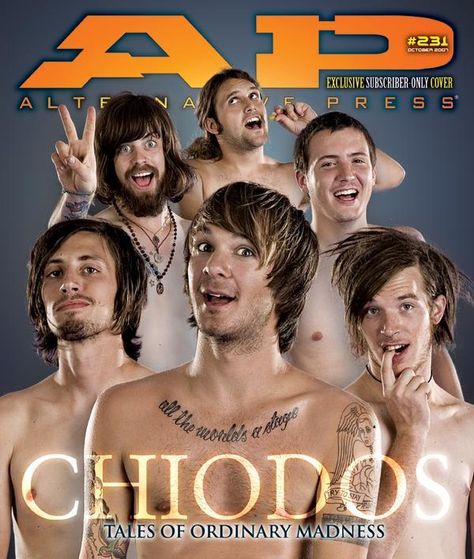 CHIODOS IS UP FOR A LOT OF ROCKIN’! http://punkpedia.com/news/chiodos-is-up-for-a-lot-of-rockin-6819/ Chiodos Band, Craig Owens, Rock Magazine, Post Hardcore Bands, Fruits Magazine, Music Lyrics, Music Is Life, Rappers