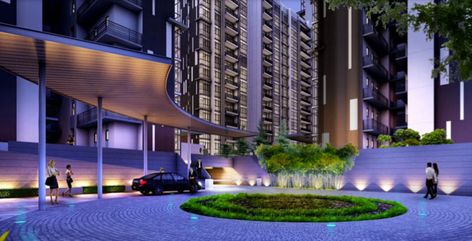 la fiesta drop off point - Condominium Landscape, Port Cochere, Condominium Entrance, Entrance Ideas, Real Estate Office, Entrance Design, New Condo, Drop Off, Facade Architecture