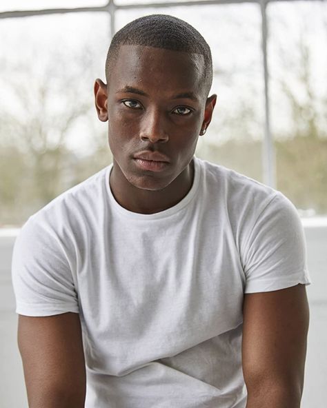 Michael Ward, Black Boys Haircuts, Top Boy, Uk Rap, Black Actors, Mens Fashion Photography, Black Stud, Boys Wallpaper, Celebrity List