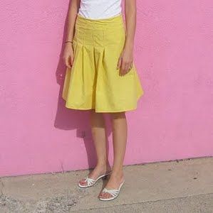 All Free Sewing - Free Sewing Patterns, Sewing Projects, Tips, Video, How-To Sew and More Diy Pleated Skirt, Pleated Skirt Tutorial, Free Skirt Pattern, Box Pleated Skirt, Drop Waist Skirt, Skirt Diy, Womens Pleated Skirt, Box Pleat Skirt, Skirt Tutorial