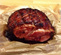 Roast Dinner Ideas, Honey Roast Gammon, Baked Gammon, Roast Gammon, Gammon Recipes, Roast Dinner Recipes, Sunday Roast Dinner, Roasted Ham, Christmas Ham