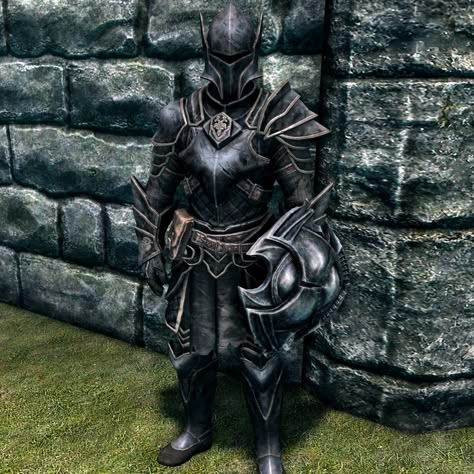 Skyrim Armor Art, Skyrim Armor Concept Art, Skyrim Light Armor, Ebony Warrior Skyrim Art, Skyrim Steel Plate Armor, Skyrim Imperial Armor, Skyrim Armor, Skyrim Dragon, Medieval Games