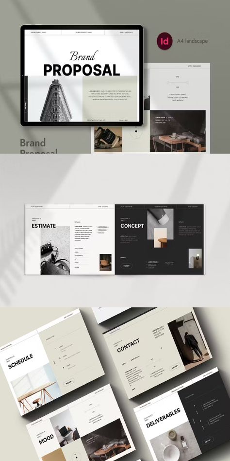 Brand Proposal, Create A Brand, Proposal Template, Brand Kit, Proposal Templates, Graphic Templates, Brand Identity Design, Creating A Brand, Work For You