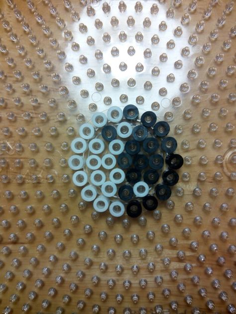 Perler Bead Ying Yang, Keyring Ideas, Hamma Beads, Hama Bead, Ying Yang, Hama Beads, Perler Beads, Yin Yang, Beads