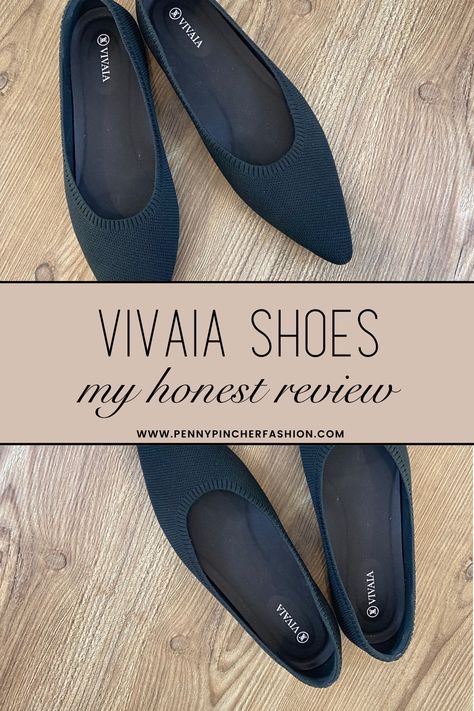 Vivaia shoes review Vivaia Shoes Outfit, Vivaia Flats, Vivaia Shoes, Outfit Petite, Penny Pincher Fashion, Penny Pincher, Knit Shoes, Walking On Clouds, Casual Chic Outfit