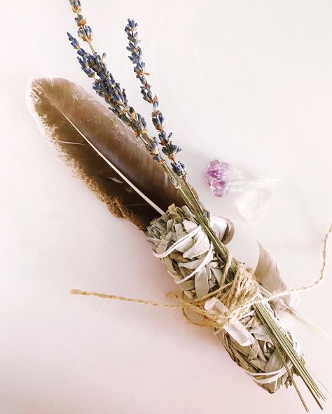 Sage Bundle Tattoo, Glamping Photoshoot, Crow Wedding, Sage Crystals, Smudge Bundles, Magical Crafts, Sage Bundles, Flash Ideas, Crystal Tattoo