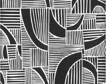 Printmaking Inspiration, Linoleum Block Printing, Lino Prints, Black White Abstract, Relief Print, Art Minimaliste, Minimalist Prints, Black And White Abstract, Lino Print