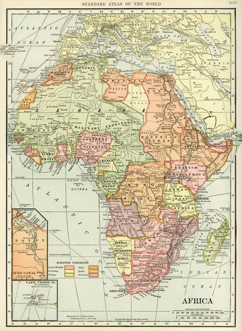 C S Hammond map of Africa, antique historical map, history geography Africa, vintage map printable, old map free graphics Vintage Maps Printable, Map Of Africa, Geography Map, African Map, Etiquette Vintage, Ancient Maps, Map Globe, Printable Maps, Africa Map