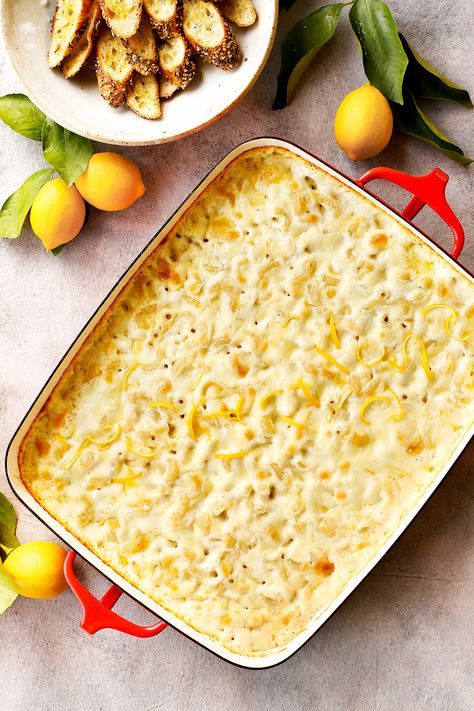 Lemon Recipes Dinner, Meyer Lemon Recipes, Lemon Cream Sauces, Vegetarian Mains, Lemon Cheese, Brown Rice Pasta, Healty Dinner, Lemon Pasta, Mac And Cheese Recipe