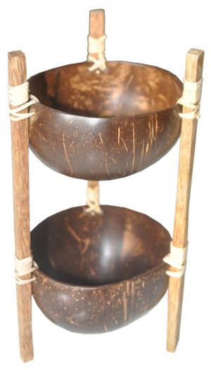 Coconut Shell Products, Bali Coconut, Coconut Decoration, Coconut Shell Crafts, Coconut Shells, Shell Craft, Coconut Bowl, Deco Nature, Bamboo Crafts