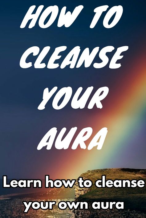 How to cleanse your aura. Learn how to cleanse your own aura today easily. #aura #energy #chakras #spiritual #spirituality How To Clean Your Aura, Cleaning Affirmations, Chakra For Beginners, Cleanse Your Aura, Yellow Aura, Energy Chakras, Healing Chakras, Aura Energy, Crystal Uses