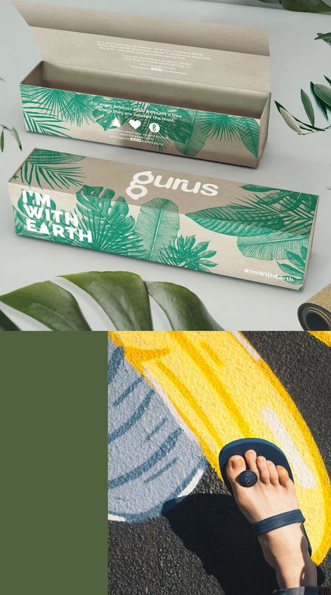 Gurus Natural Sandals and Sustainable Cork Yoga Mats. Yoga Mat Packaging Design, Yoga Mat Packaging, Benefits Of Bikram Yoga, Poster Design Competition, Eco Friendly Packaging Design, Foldable Yoga Mat, Natural Yoga Mat, Hot Yoga Mat, Yoga Store