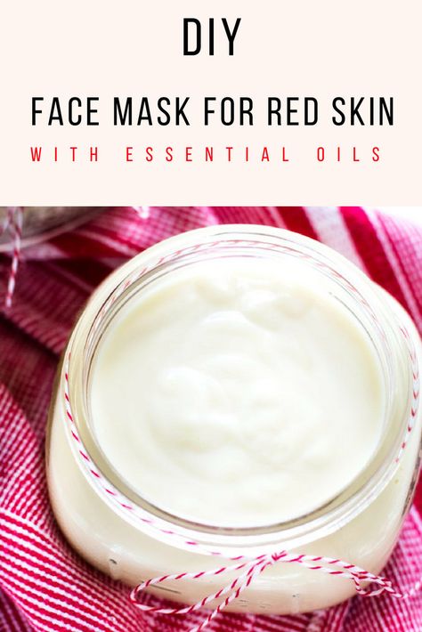 This DIY Face Mask for Red Skin is the perfect way to soothe your skin. With just three ingredients, this is an easy way to nourish your skin naturally. Face Mask For Redness, Homemade Face Mask, Face Mask For Blackheads, Tumeric Face Mask, Acne Face Mask, Face Scrub Homemade, Face Mask Recipe, Homemade Face Masks, Homemade Face