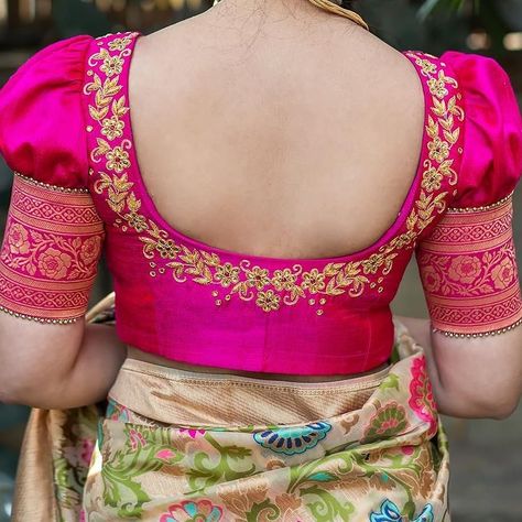 Cutwork Blouse, Blouses Designs, Blouse Ideas, Pattu Saree Blouse Designs, Wedding Saree Blouse Designs, Sari Blouse Designs, Wedding Blouse Designs, Blouse Designs Indian, Simple Blouse Designs