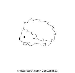 Hedgehog Line Drawing, Easy Hedgehog Drawing, Hedgehog Template, Hedgehog Drawing, Cute Henna Tattoos, Cute Henna, Easy Cartoon Drawings, Embroidery Stitches Tutorial, Paper Embroidery