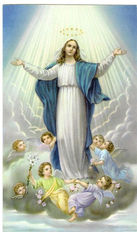 Carl Jung: A physical fact never proves the existence and reality of the spirit. | Lewis Lafontaine on Patreon Immaculate Mary, Assumption Of Mary, Image Of Jesus, Blessed Mary, Mary Mother Of God, Religious Pictures, Mama Mary, Queen Of Heaven, Blessed Mother Mary