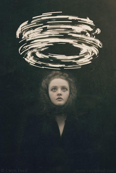 Self Portraits by Caryn Drexl, via Behance Light Circle, Light Painting Photography, Art Magic, Camera Dslr, Surreal Photos, Long Exposure Photography, Exposure Photography, Surrealism Photography, Foto Tips