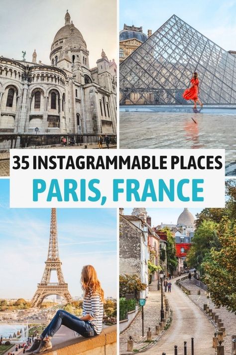 Unveil the magic of Paris with our guide to the most Instagrammable places in Paris France. This post is a must do in Paris, offering insights into the best photo spots and unique places to visit. Our Paris travel guide includes essential Paris travel tips and highlights the best things to do in Paris France. Perfect for those traveling to France, our guide ensures you experience the beauty of Paris. Add these top locations to your France travel itinerary and make your trip memorable. Paris And South Of France Itinerary, Travel Paris France, Top Things To Do In Paris, To Do In Paris, Best Things To Do In Paris, Paris Travel Aesthetic, France Travel Itinerary, Must Do In Paris, Paris Must See