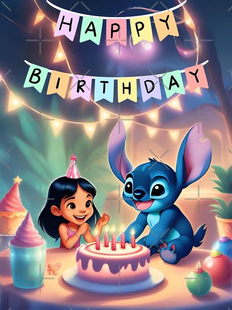 "how to make a lilo and stitch birthday banner | cute lilo and stitch birthday outfit for baby girl | lilo and stitch birthday party favors for adults" Sticker for Sale by Sneakerhead Birthday Card ⭐ ⭐ ⭐ ⭐ ⭐ Stitch Birthday Outfit, Stitch Birthday Cake Ideas, Lilo And Stitch Birthday Cake, Stitch Birthday Party Ideas, Birthday Outfit For Baby Girl, Cute Lilo And Stitch, Birthday Party Favors For Adults, Lilo And Stitch Birthday Party, Stitch Birthday Cake