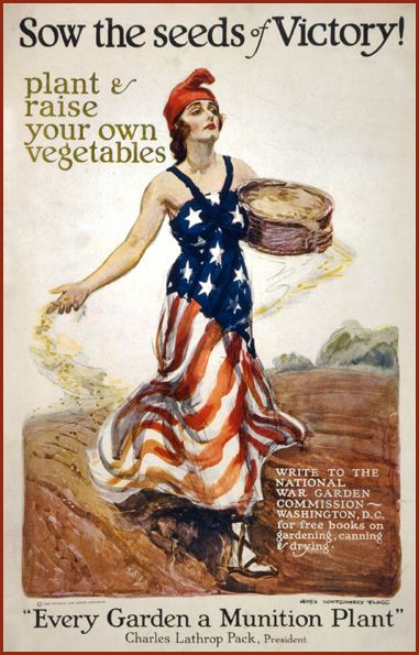 Montgomery Flagg, James Montgomery Flagg, Victory Gardens, Most Famous Poems, Survival Garden, Wild Plum, Patriotic Images, Victory Garden, Patriotic Holidays