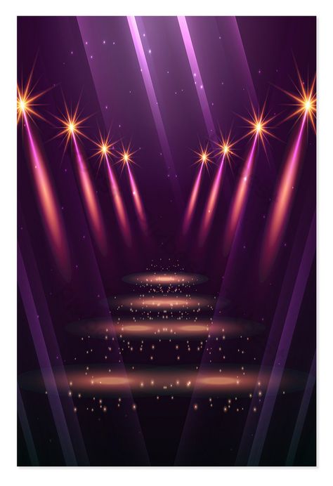 Poster Banner Background, Music Show Poster Design, Fashion Show Poster Design, Fashion Background Design, Fashion Show Background, Music Show Poster, Stage Background Design, Fashion Design Background, Lighting Png