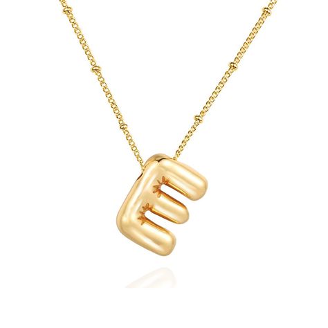 PRICES MAY VARY. Bubble Letter Necklace Gold: E Initial can represent different meanings, for a family, a love memory, a name, or something good in your life. Also as daily life, it could match with different styles of clothing to show your fashion trend Bubble Letter Necklace: Bubble Necklace is 17.5 in with extension 2 inches in length. It's best comfortable for adjusting your necklace from a daring choker to the formal matinee length Packaging of Bubble Letter Necklace: 1 Pcs Bubble Letter Ne Preppy Birthday Gifts, Bubble Letter Necklace, Burr Basket, Obx Dr, Bday List, Jewelry Wishlist, Bubble Necklace, Alphabet Pendant, Gold Bubbles